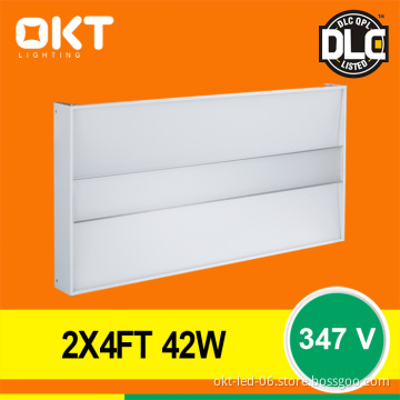 Samples in USA warehouse! UL CUL DLC 2x4 led lay in fixtures with uniform light distribution